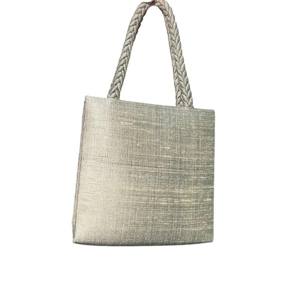 Mother Plucker silk real feathers oil slick coquette mini bag purse 20’s whimsy - Picture 10 of 12